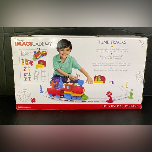 Imagicademy Hop Aboard Mickey Mouse Tune Tracks Brand NEW in Box - Picture 3 of 10